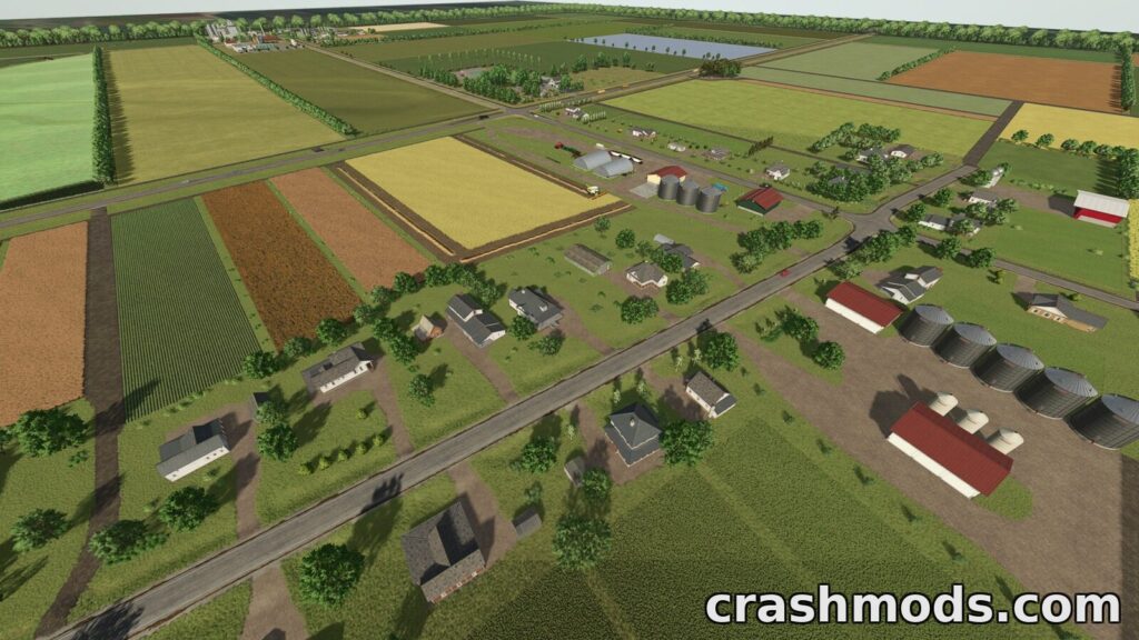 Gnadenthal – Manitoba Map with 90+ Fields Farming Simulator 25 mod screenshot