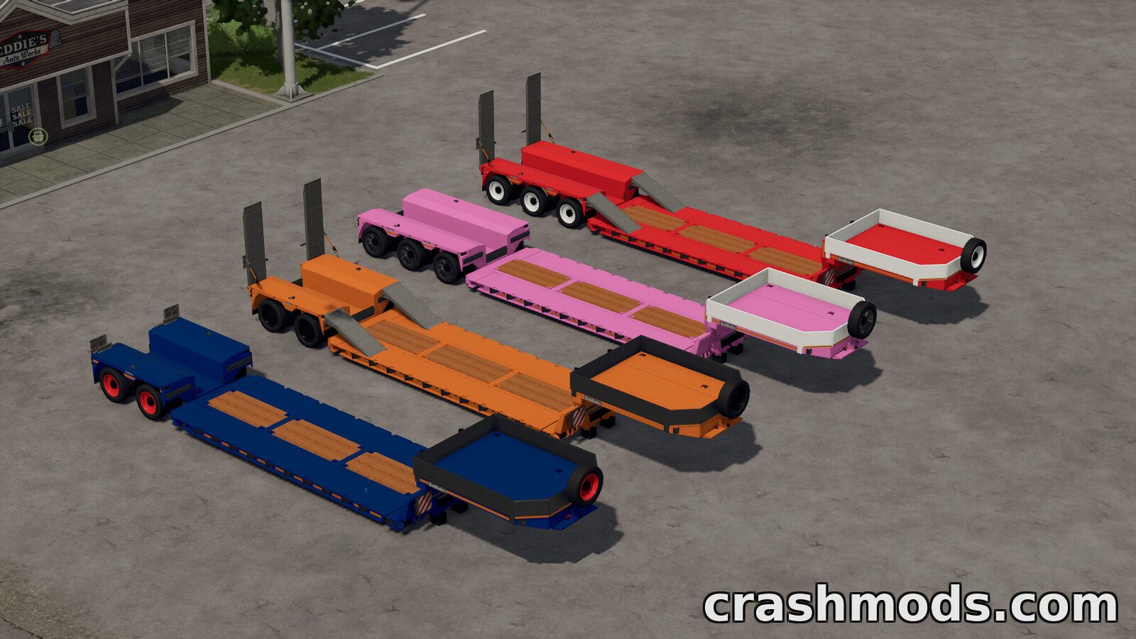 Goldhofer STZ-VP Pack – Low Bed Trailers – screenshot 3