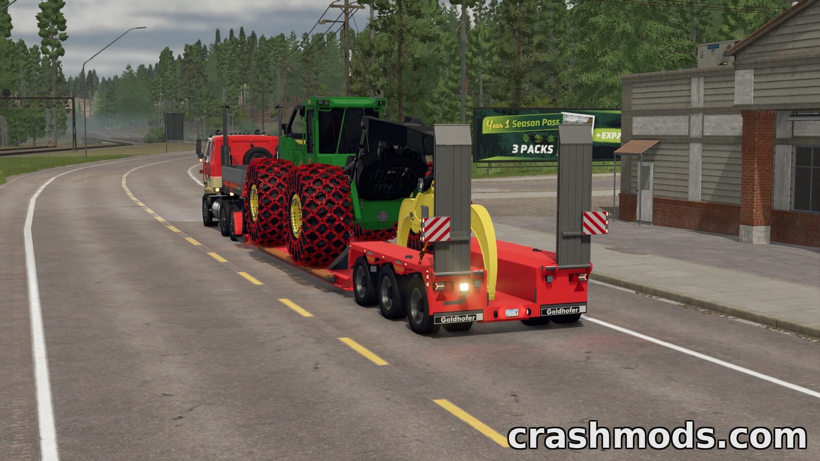 Goldhofer STZ-VP Pack – Low Bed Trailers – screenshot 5