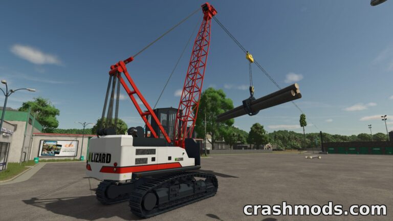Grapple Yarder – 500 m Cable Logging Machine Farming Simulator 25 mod screenshot