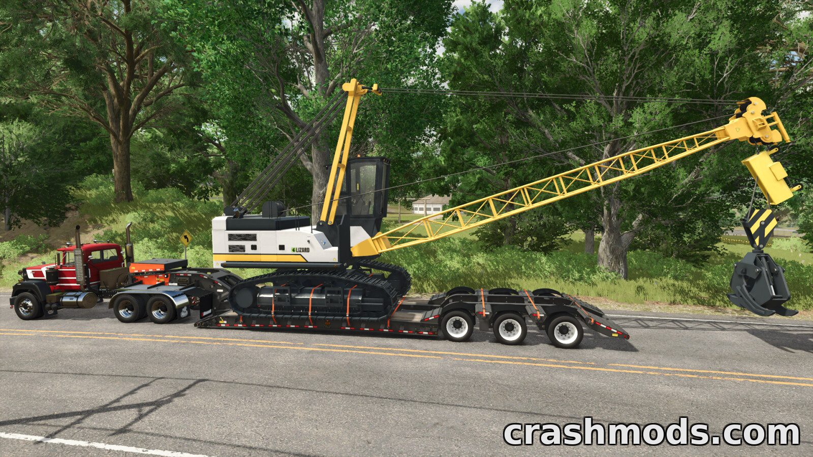 Grapple Yarder – 500 m Cable Logging Machine – screenshot 2