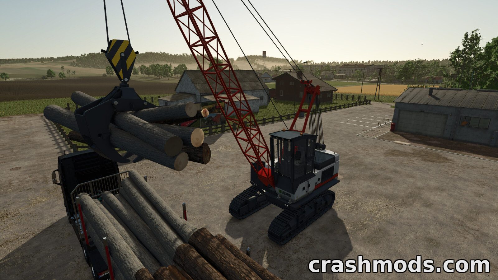 Grapple Yarder – 500 m Cable Logging Machine – screenshot 3