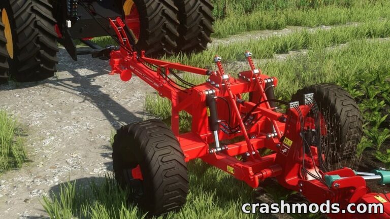 Detailed view of the Grégoire Besson Trailed Lifter, showcasing its robust design for high HP tractors in Farming Simulator 22.