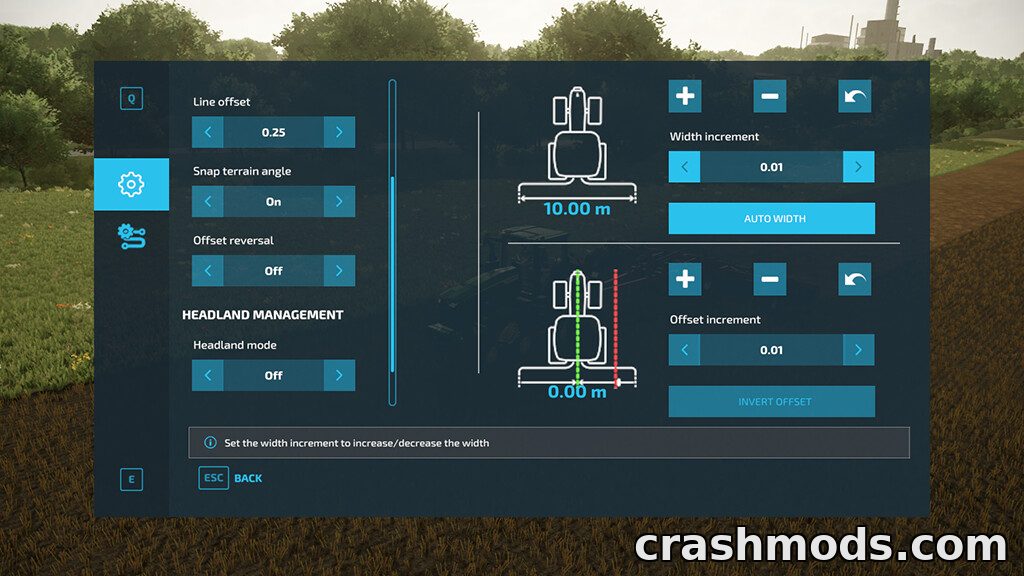 Guidance Steering – GPS Track Guidance for Field Work – screenshot 4