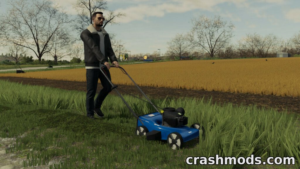 Hand Lawn Mower – 0.5 m Lizard Mower for Hard-to-Reach Grass – screenshot 3