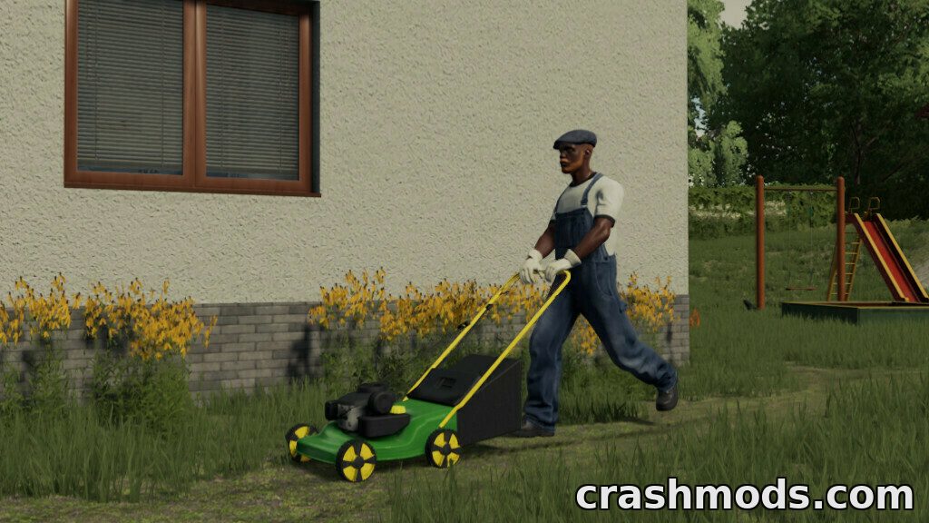 Hand Lawn Mower – 0.5 m Lizard Mower for Hard-to-Reach Grass – screenshot 4