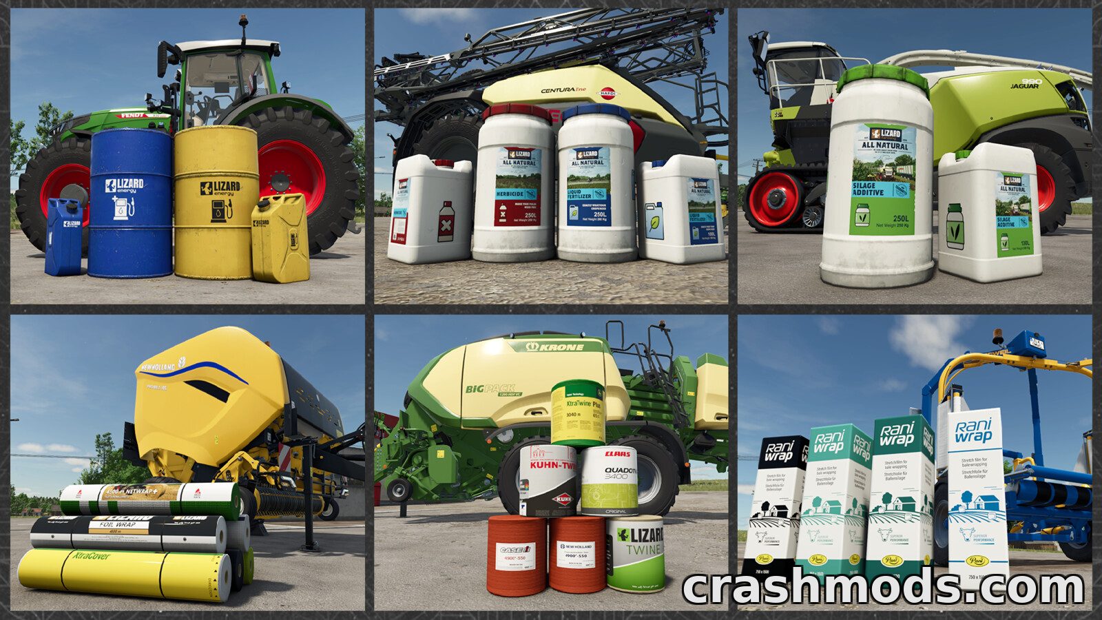 Hand Liftable Consumables – Bags, Canisters and Barrels Pack – screenshot 6