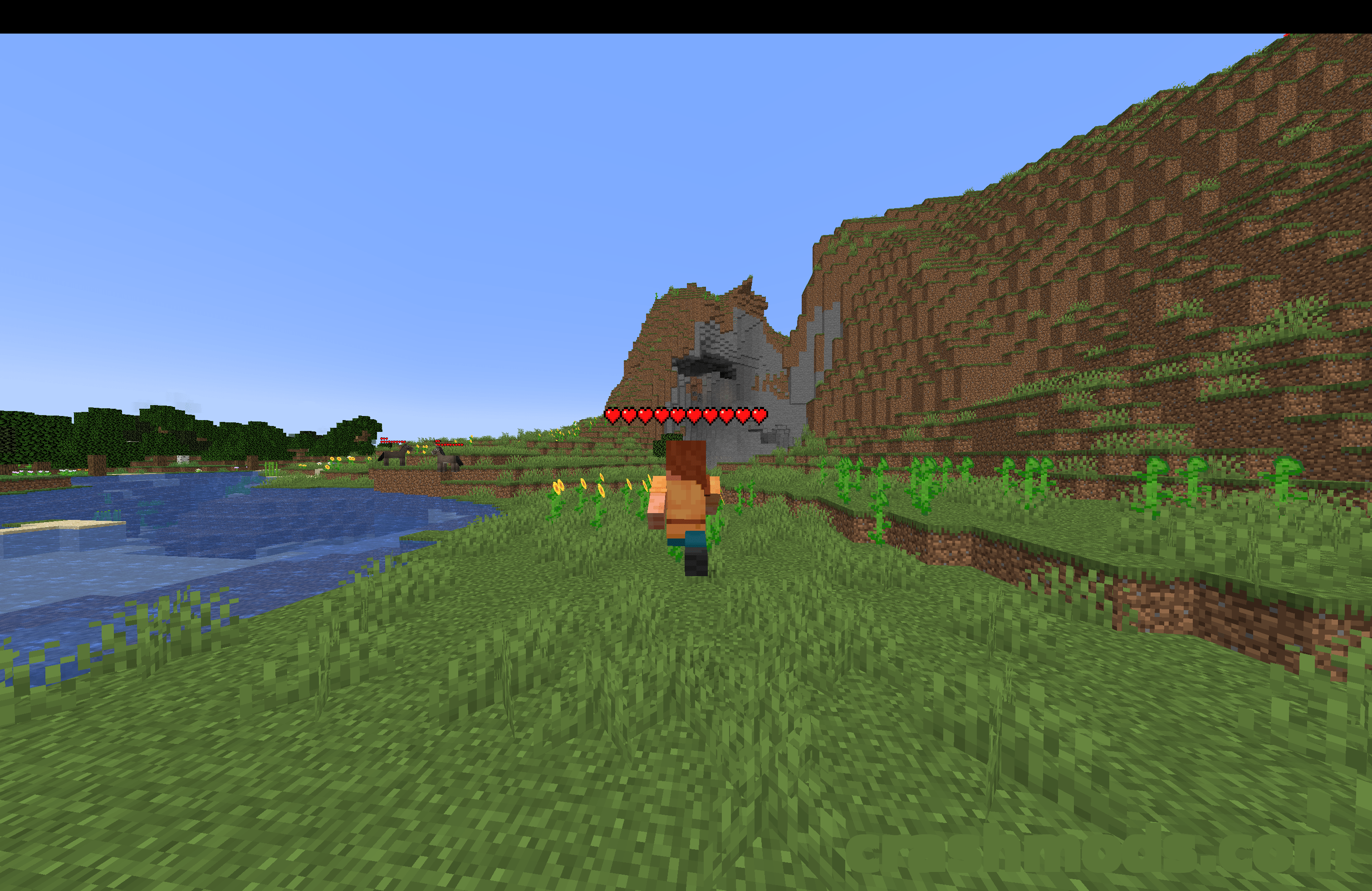 Health Indicators – Floating Health Bars Above Players and Mobs – screenshot 3
