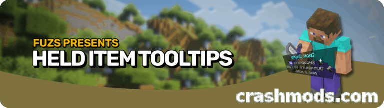 Held Item Tooltips – Detailed Item Info Above Your Hotbar Minecraft mod screenshot
