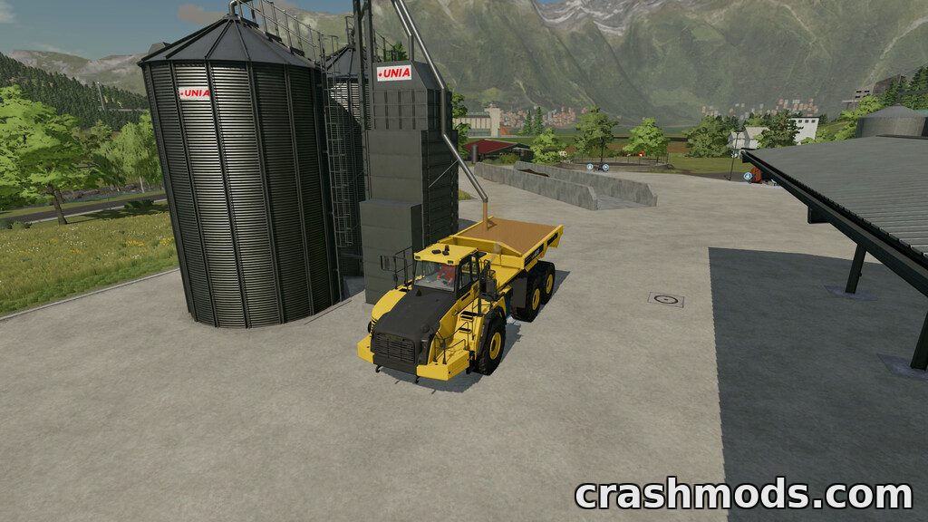 HM400 Dump Truck – 25 m³ Komatsu Dumper – screenshot 2