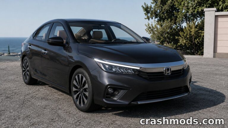 Honda City VII ReWorked BeamNG.drive mod screenshot