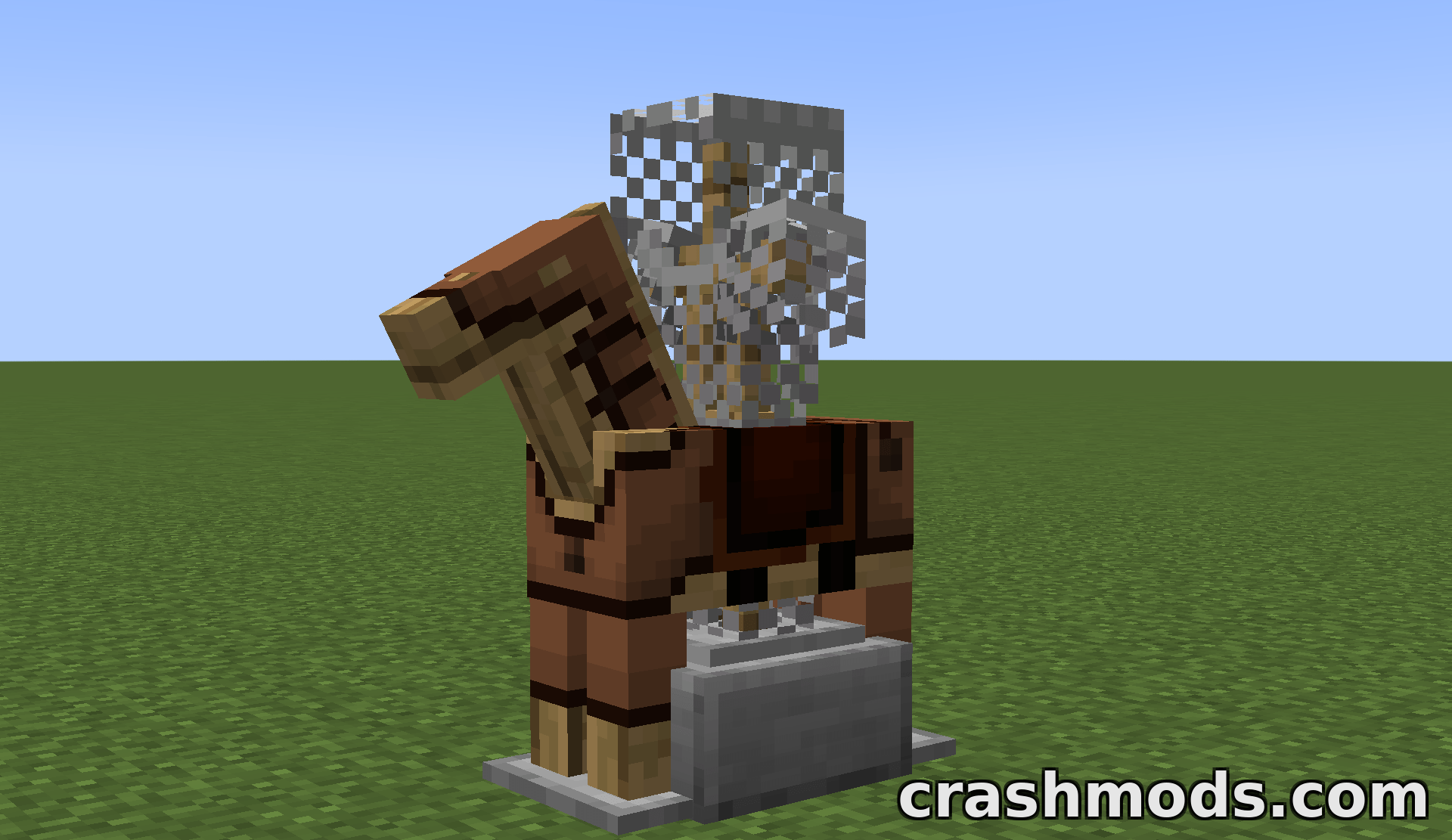 Horse Armor Stand – Craftable Display Stand for Horse Armor – screenshot 4