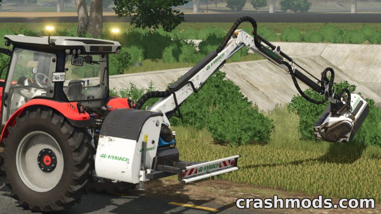 Hymach Energy – Verge Mulcher and Mower Farming Simulator 25 mod screenshot