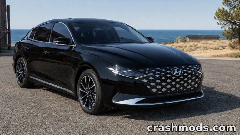 Hyundai Azera 2021-2023 – 19 Configurations & Custom Sounds BeamNG.drive mod screenshot