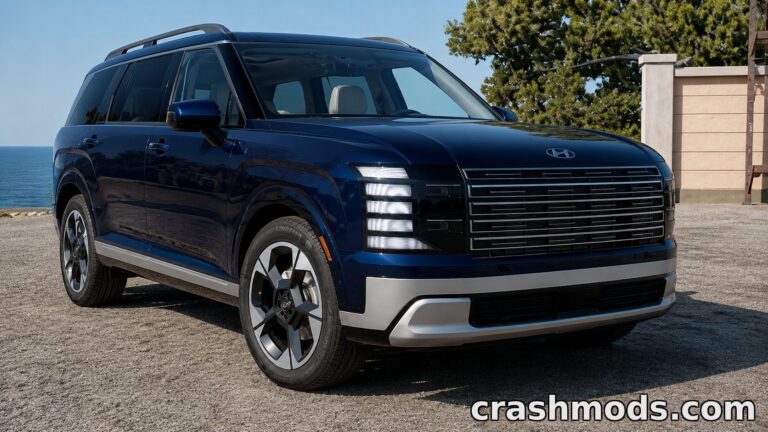 Hyundai Palisade 2026 – Multi-Market Trims and Police Cars BeamNG.drive mod screenshot