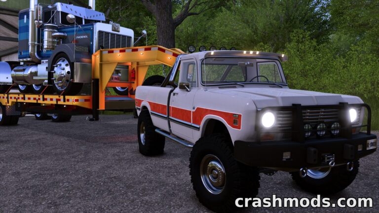 IH 200 Series Custom – Old-Timer Custom Truck Farming Simulator 25 mod screenshot