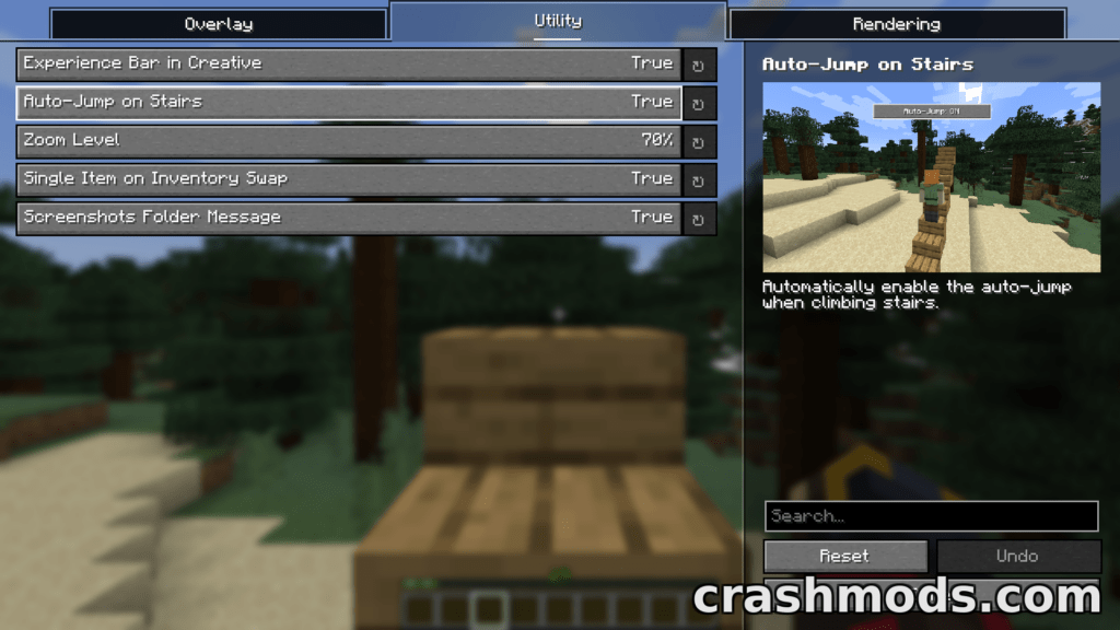 IJM’s Tweaks – Configurable Client-Side Quality of Life Tweaks Minecraft mod screenshot