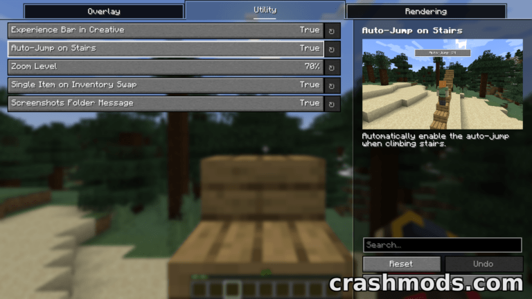 IJM’s Tweaks – Configurable Client-Side Quality of Life Tweaks Minecraft mod screenshot