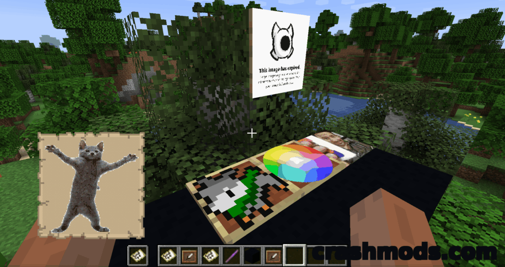 Image2Map – Turn Images into Maps with Live Preview Minecraft mod screenshot