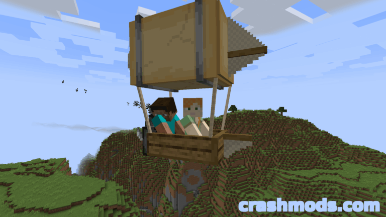 Immersive Aircraft – Rustic Planes, Airships and Quadrocopters Minecraft mod screenshot