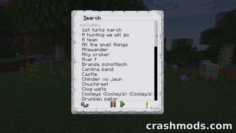 Immersive Melodies – Playable Instruments with MIDI and ABC Support Minecraft mod screenshot