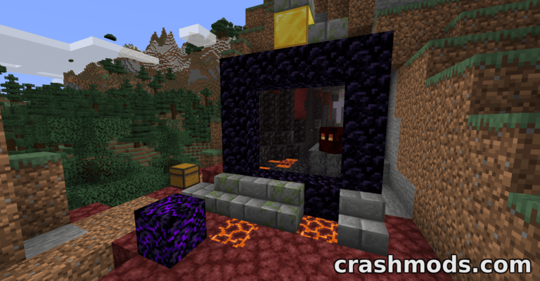 Immersive Portals for (Neo)Forge – Seamless See-Through Portals Without Loading Screens Minecraft mod screenshot