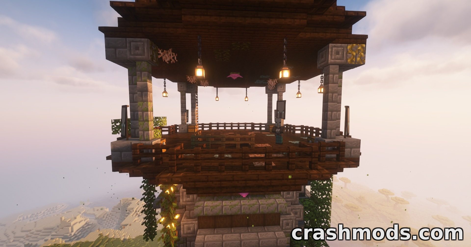 Improved Pillager Outpost – Multi-Floor Tower Structure Overhaul – screenshot 5