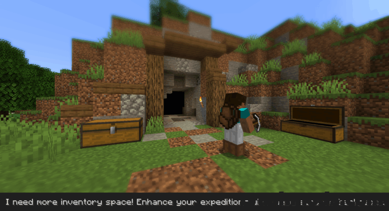Inmis – Simple Wearable Backpacks for Extra Inventory Space Minecraft mod screenshot