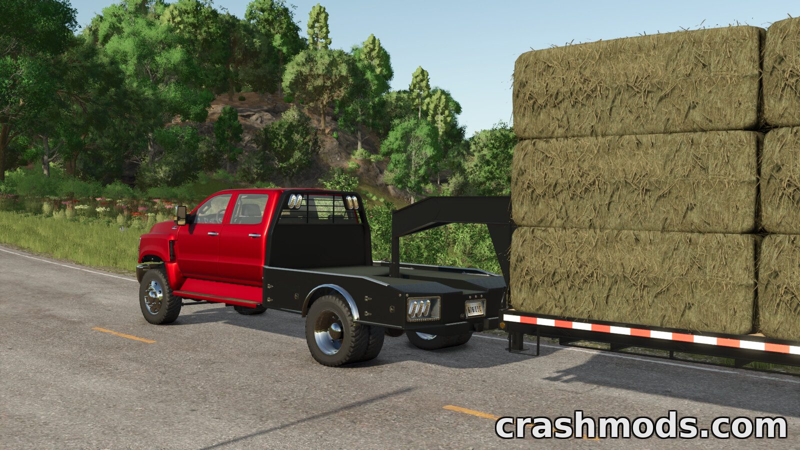 International CV Series – Class 5/6 Truck with ER Flatdeck – screenshot 4