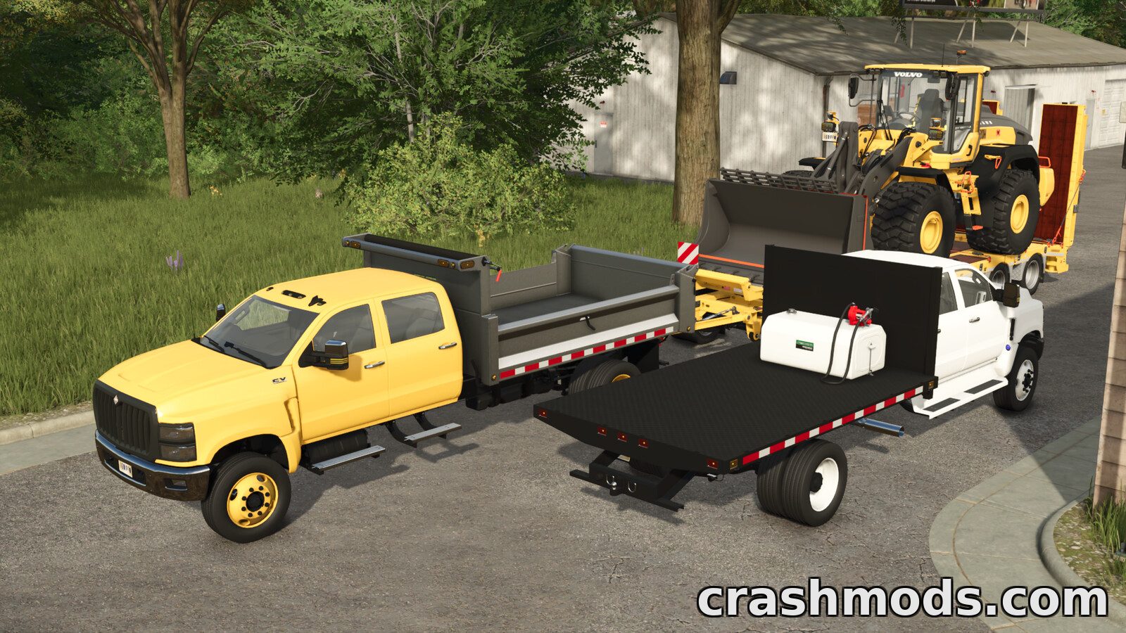 International CV Series – Class 5/6 Truck with ER Flatdeck – screenshot 5