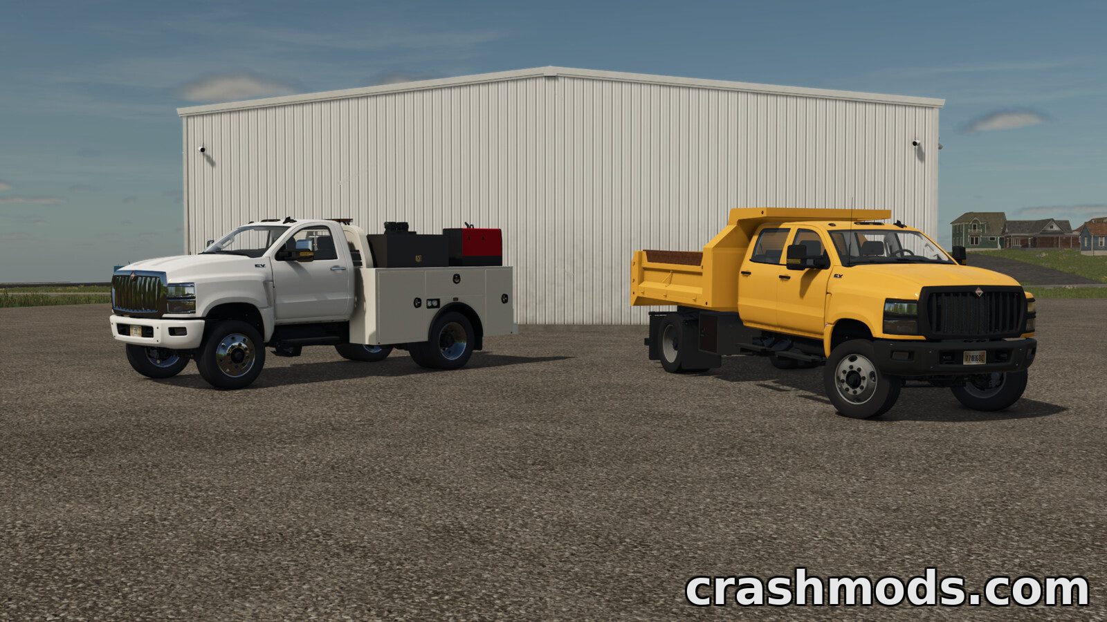 International CV Series – Class 5/6 Truck with ER Flatdeck – screenshot 6