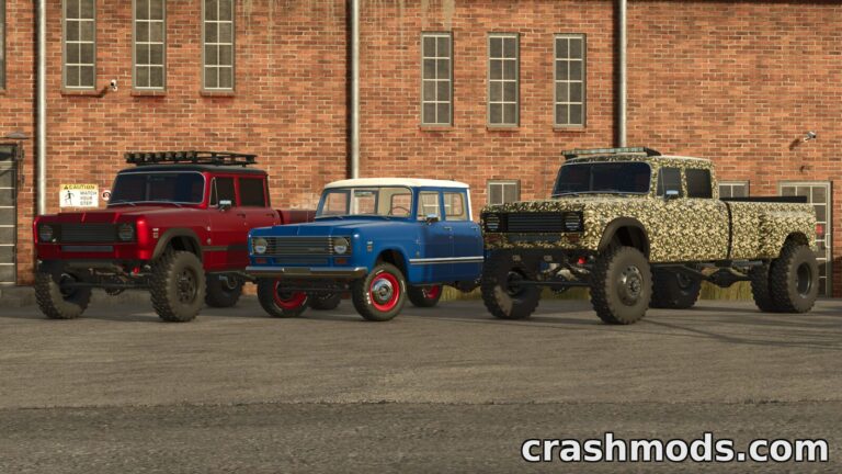 International Series 200 – Customizable Farm Car Farming Simulator 25 mod screenshot