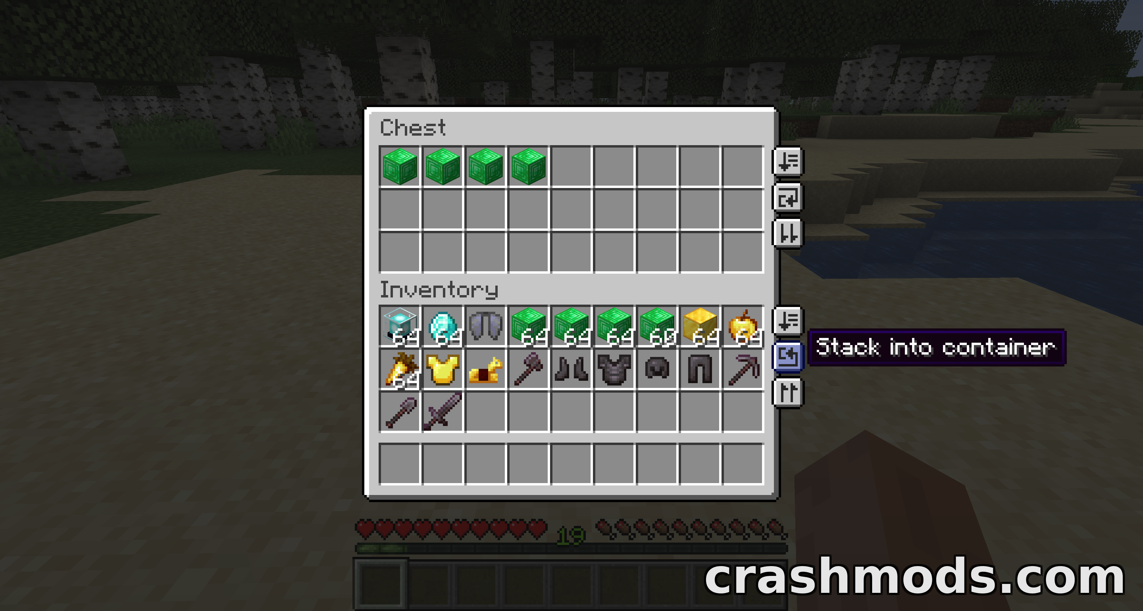 Inventory Management – One-Click Sorting, Stacking and Slot Locking – screenshot 2