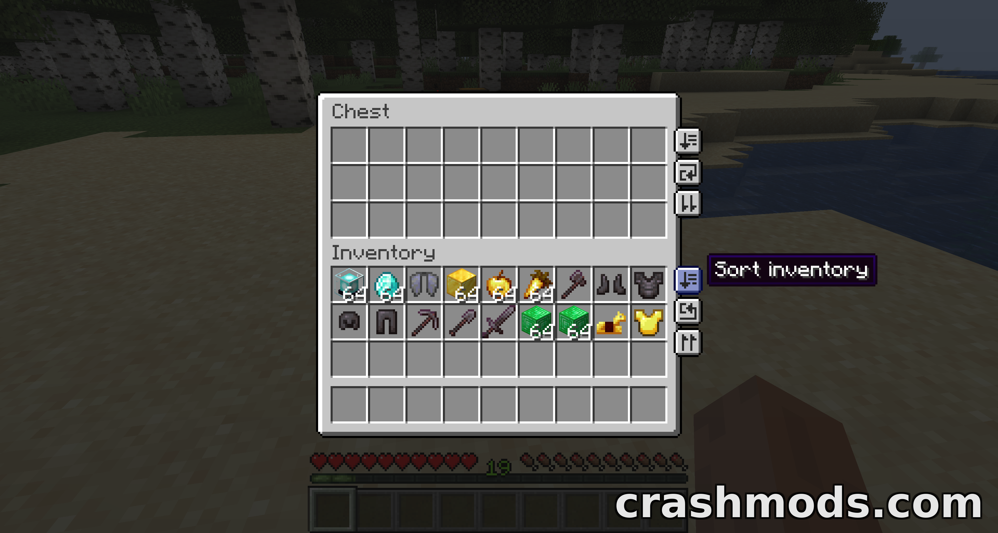 Inventory Management – One-Click Sorting, Stacking and Slot Locking – screenshot 3