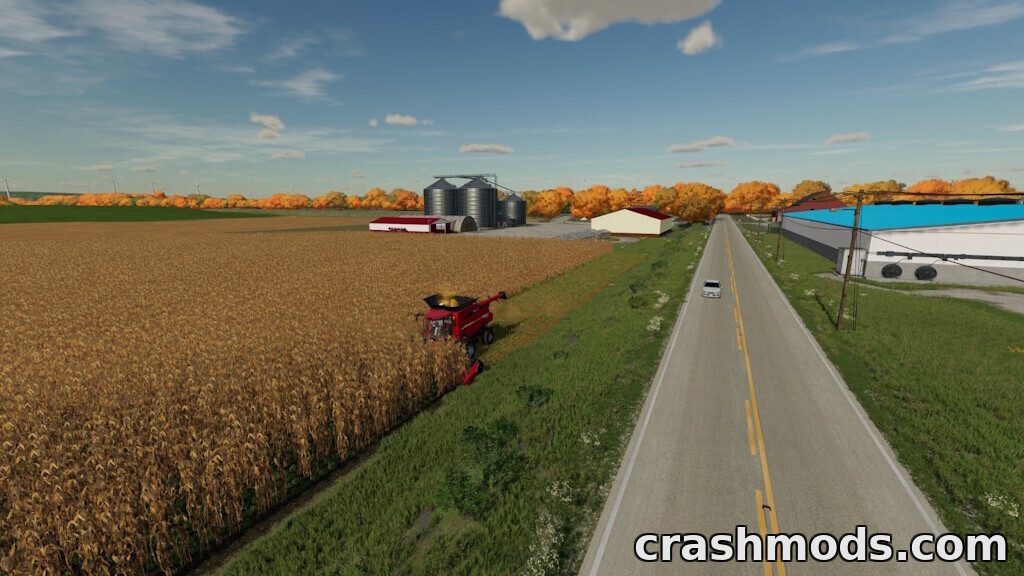 Iowa Plains View – Standard-Size US Map with 30 Fields – screenshot 3