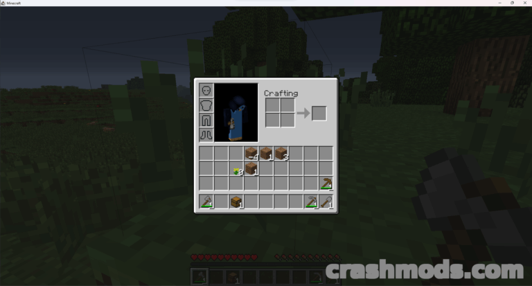 Itemless – Renders Negative and Zero Item Stack Counts Minecraft mod screenshot
