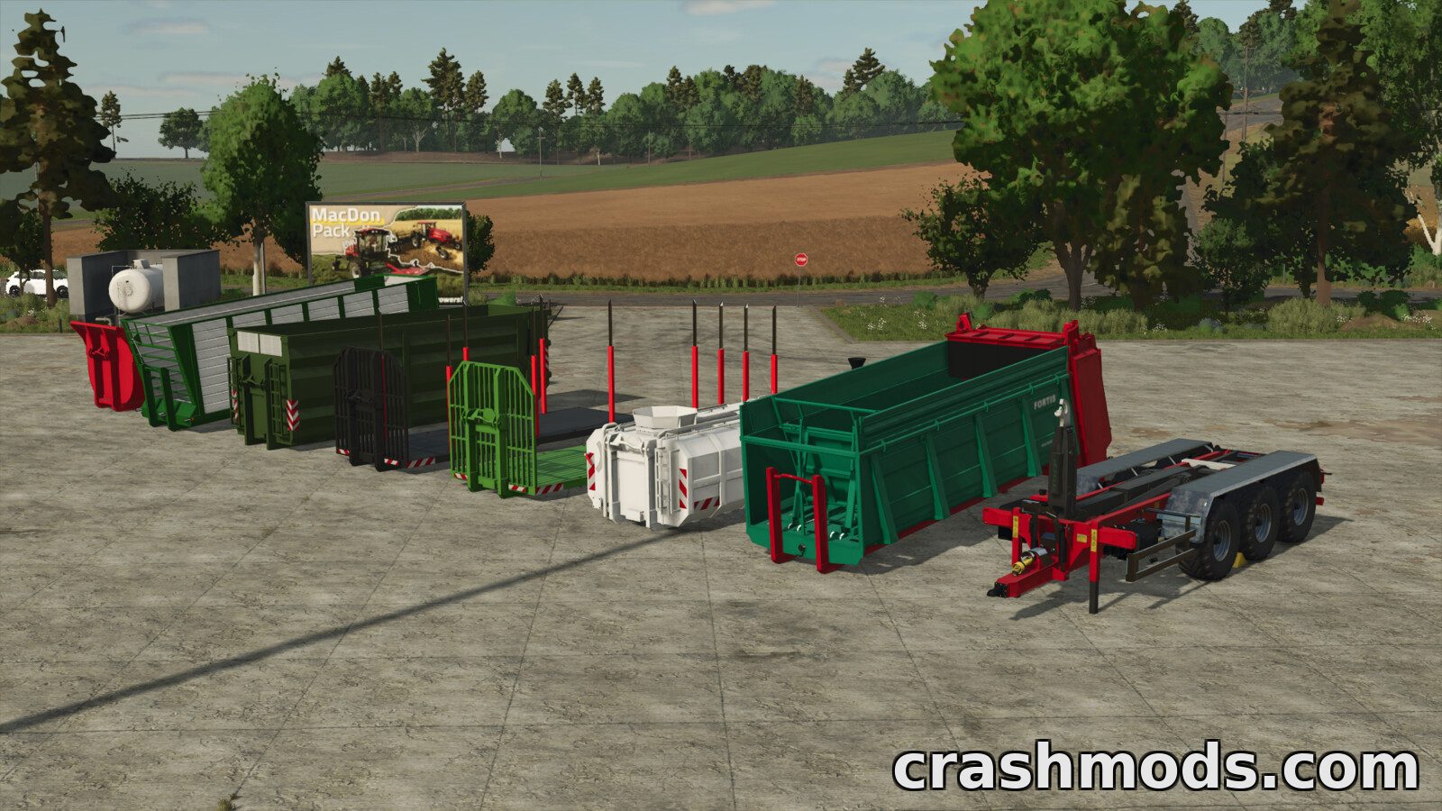 ITRunner Pack – Grain Wood Bale and Slurry Containers – screenshot 2
