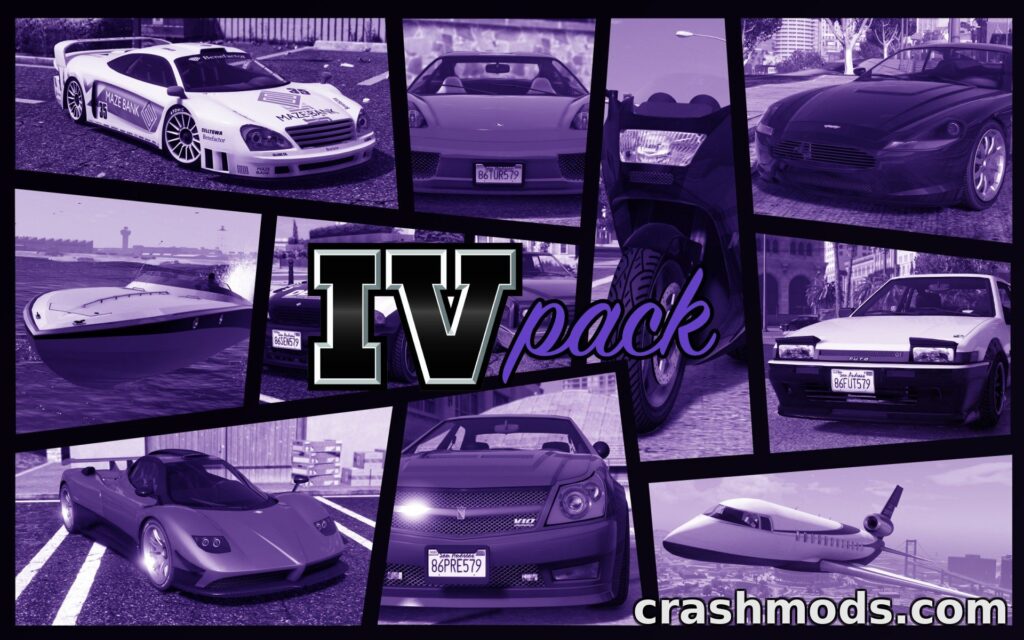 IVPack – Liberty City Vehicle Pack for Los Santos Grand Theft Auto 5 mod screenshot