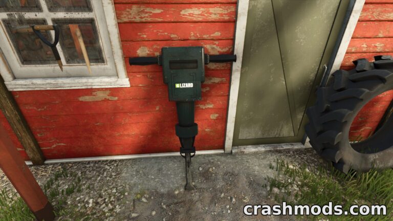 Jackhammer – Lizard Rock Breaking Hand Tool Farming Simulator 25 mod screenshot