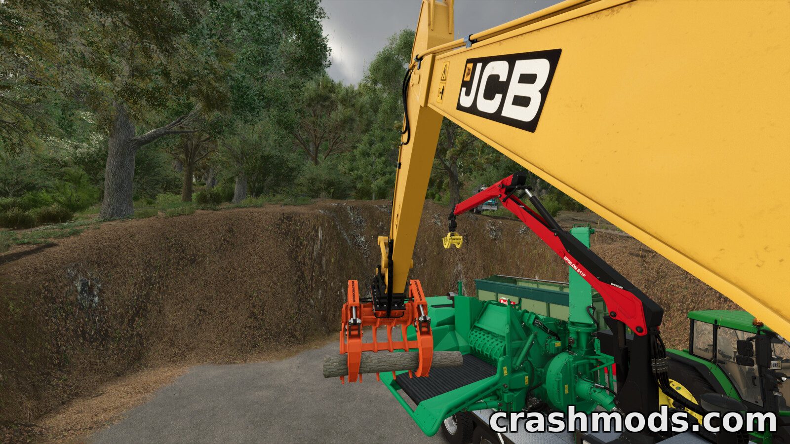 JCB 220X Excavator – CommandPlus Cab and 3 Buckets – screenshot 5