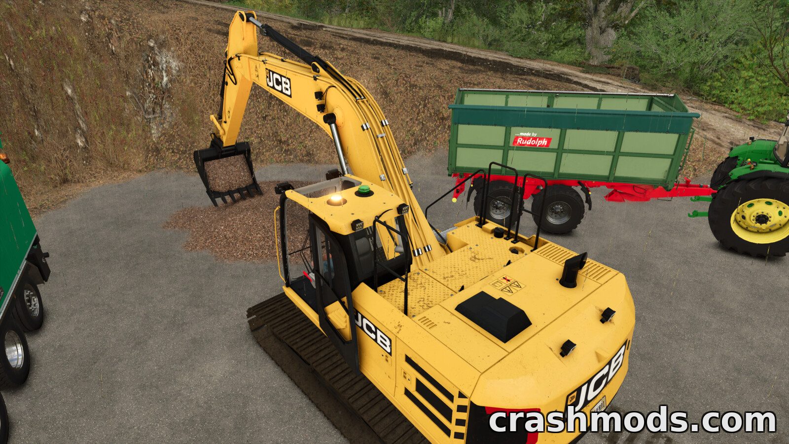 JCB 220X Excavator – CommandPlus Cab and 3 Buckets – screenshot 6