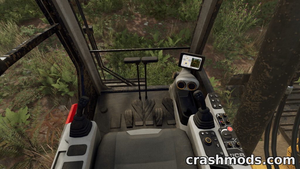 JCB 220X Excavator – Tracked Excavator with Three Buckets – screenshot 4