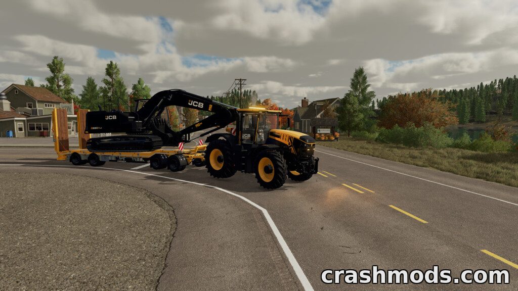 JCB 220X Excavator – Tracked Excavator with Three Buckets – screenshot 5