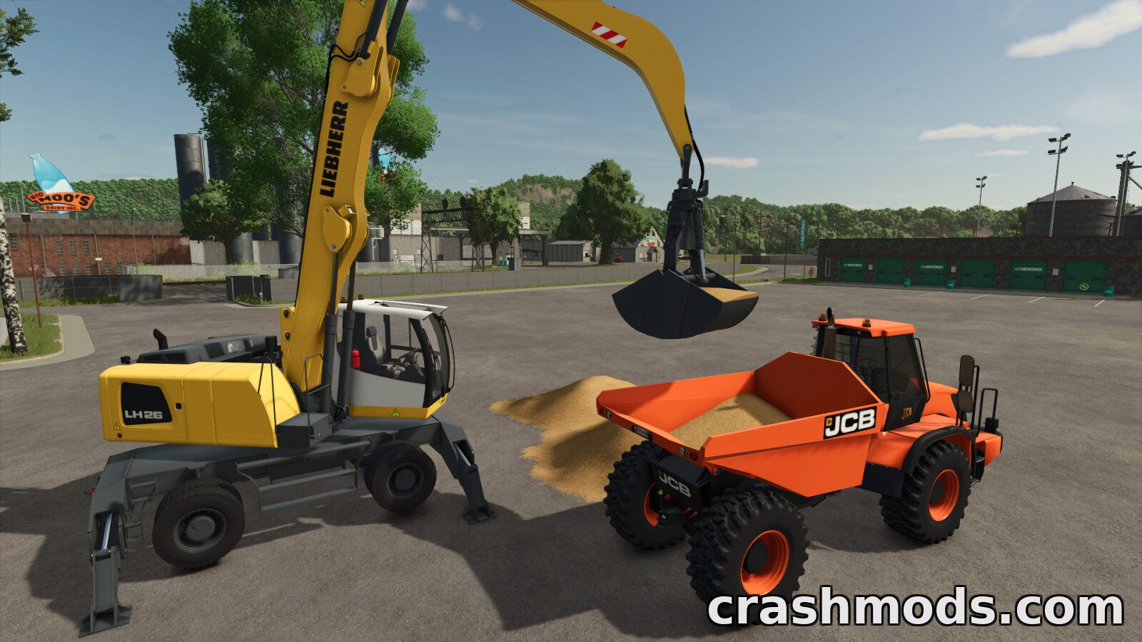 JCB 714 – 170 hp Mini Dumper for Crop Transport – screenshot 5