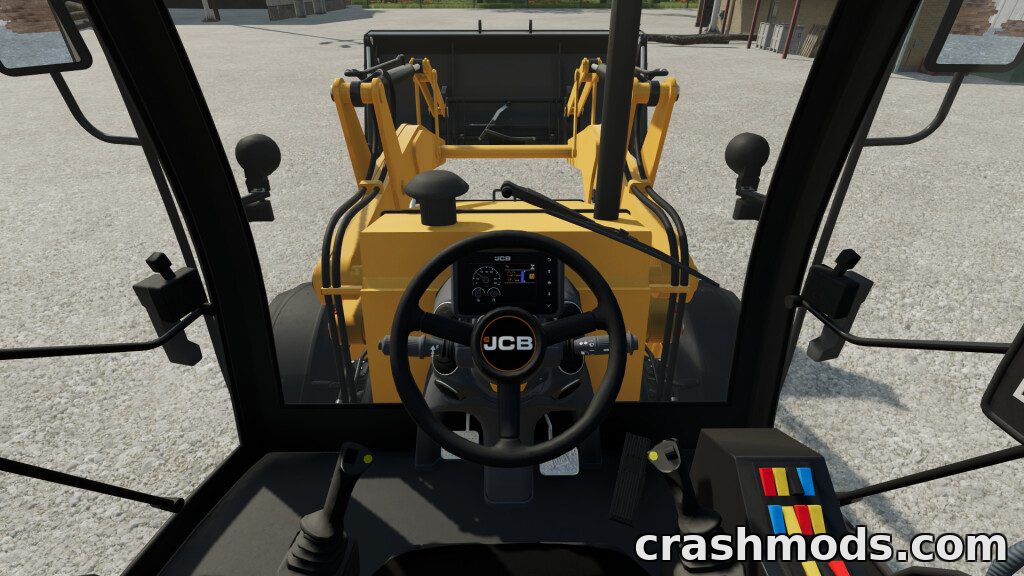 JCB Backhoe Loader – 235 HP Loader with Front and Rear Buckets – screenshot 6