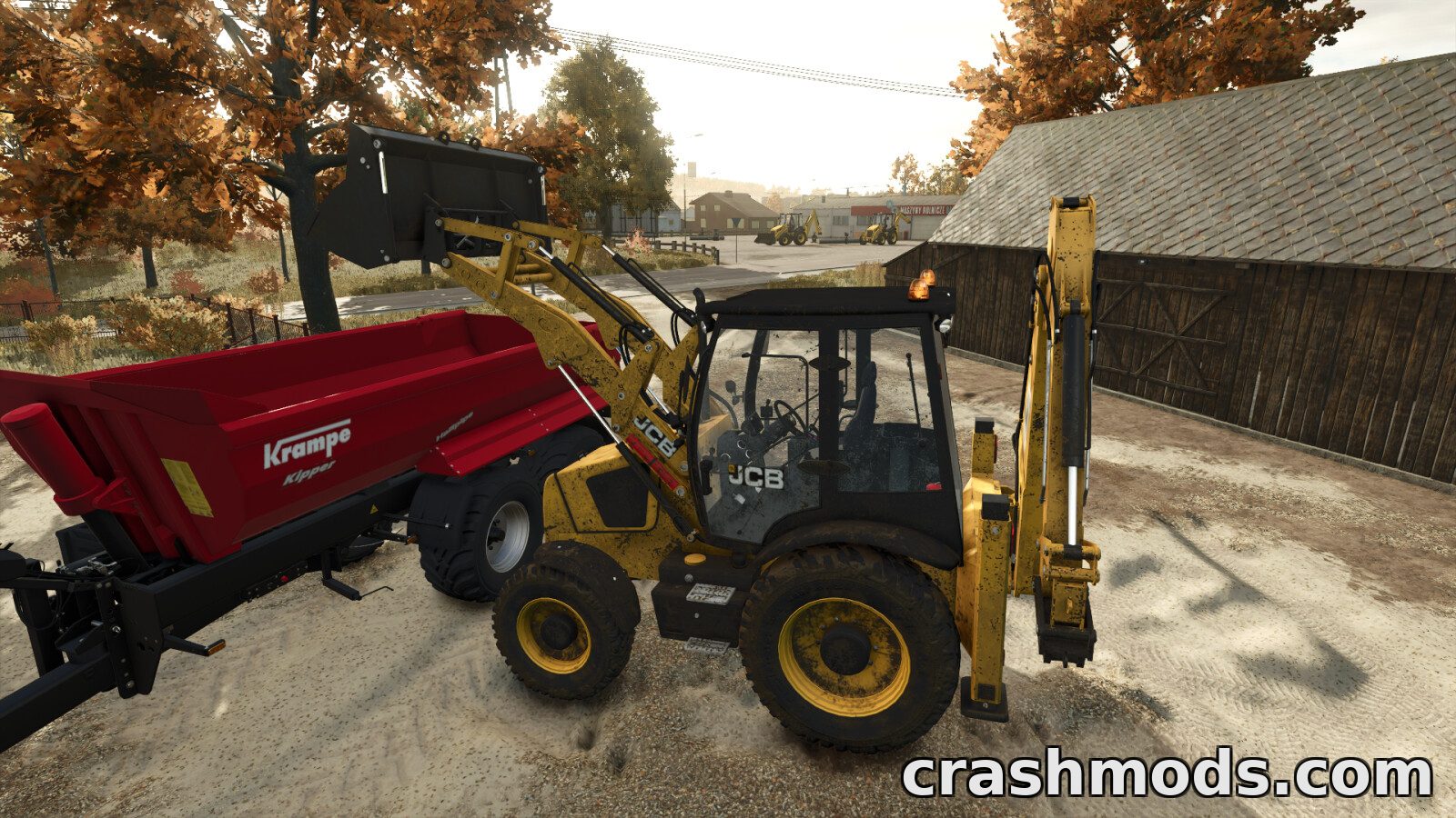 JCB Backhoe Loader – 235 HP Loader with Rear Arm Tools – screenshot 2