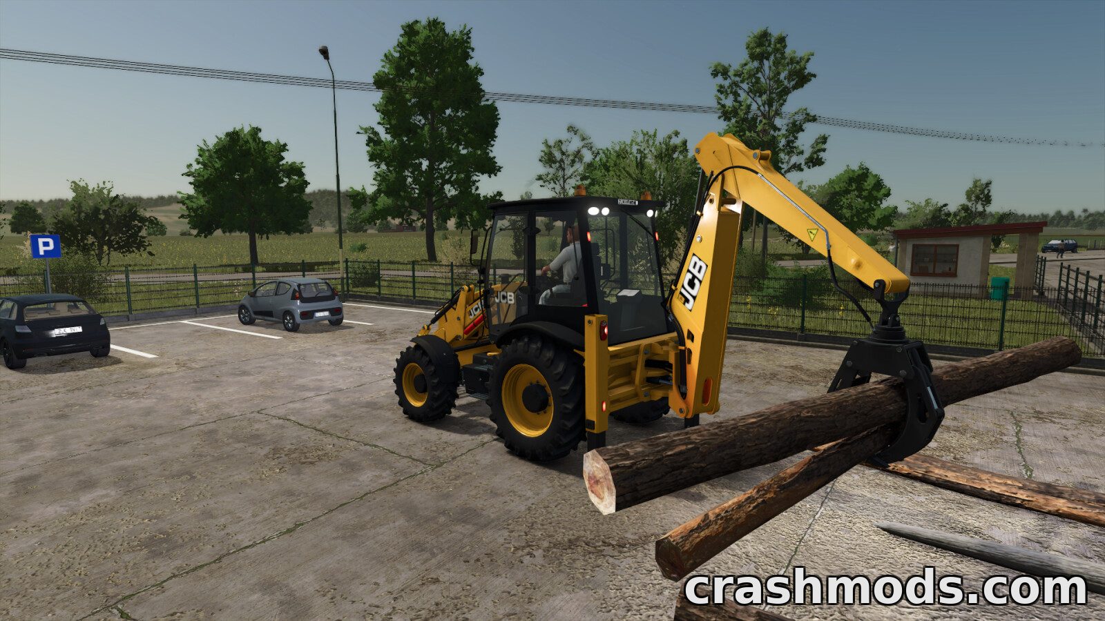 JCB Backhoe Loader – 235 HP Loader with Rear Arm Tools – screenshot 4