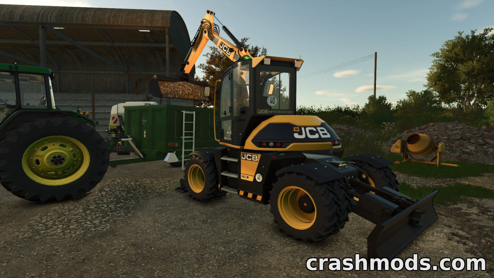 JCB Hydradig 110W – Wheeled Excavator – screenshot 3