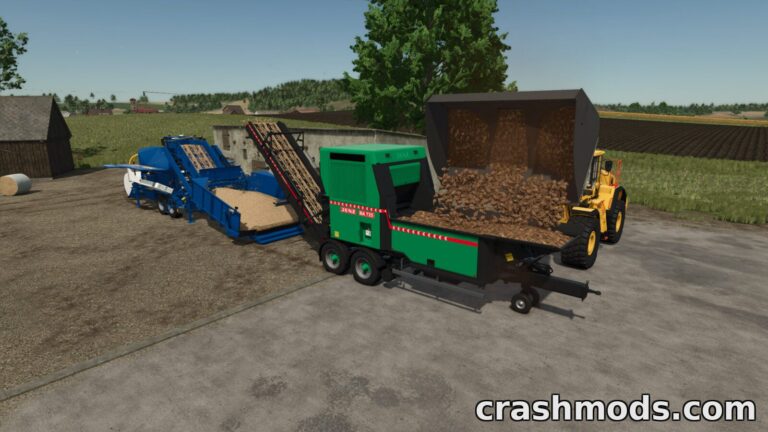 Jenz BA 725 D – 510 hp Biomass Processor Farming Simulator 25 mod screenshot