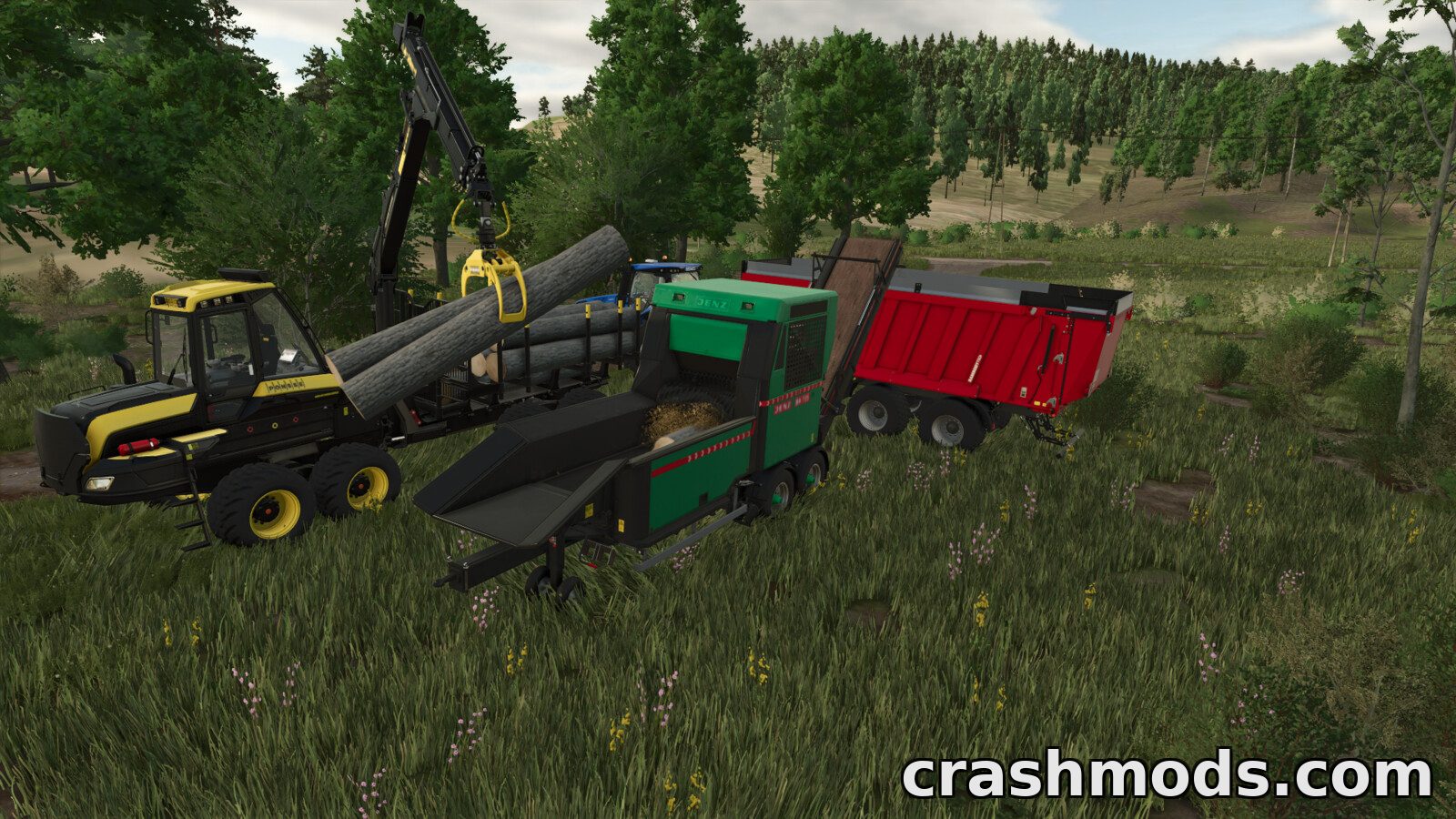 Jenz BA 725 D – 510 hp Biomass Processor – screenshot 2